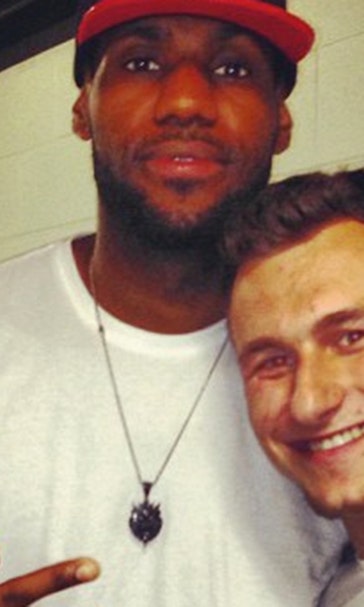 LeBron on Manziel: Hopefully he'll bring some great moments back to Cleveland